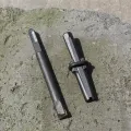 5PCS/Set Stone Splitting Tool Stone Splitter Metal Plug Wedges and Feathers Shims Concrete Rock Splitters Hand Tool 3 Size