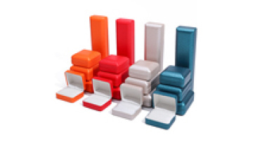 Han Hong wholesale custom logo new luxury jewelry packaging box bracelet bracelet storage box necklace leather ring jewelry box1