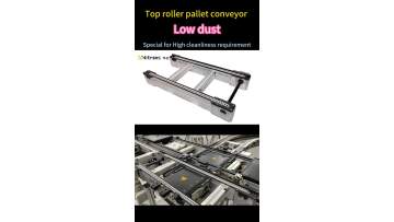 Plastic Chain Conveyor for Pallet Handling