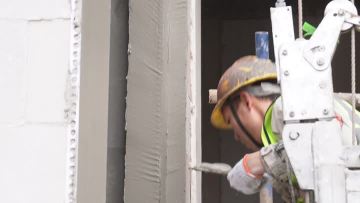 Fiberglass cloth application construction video