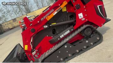 KS1000 Skid Steer Loader (1.8 Ton) | Kubota Engine Compact Loader for Construction & Landscaping