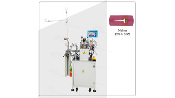 Nylon zipper pin box machine