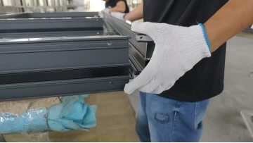 Customized aluminum doors and windows testing