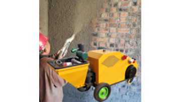 Diesel/Electric Mortar Plastering and Wall Spraying Machine1