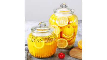 650ml 1250ml Airtight Clear Lead-free Glass Jars With Lids Pickles Storage Canisters For Grains Cereal Jam Dried Fruit Snacks1