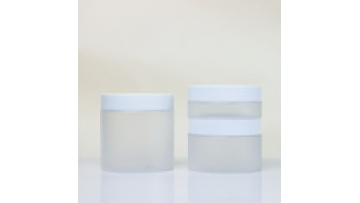 Empty PET Cosmetic Jars - 100g to 250g Body Scrub Containers1