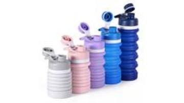 Wholesale New Products Supply Free Sample Foldable Sports Water Bottle With Custom Logo1