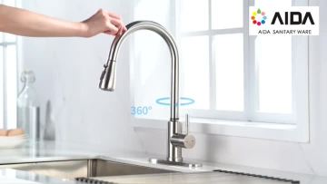 Popular Touchless Kitchen Pull Down Faucet