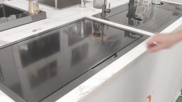 Concealed Kitchen Sink With Panel Cover