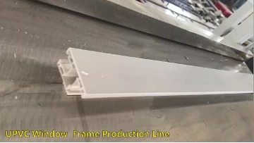 New made PVC window frame making machinery 