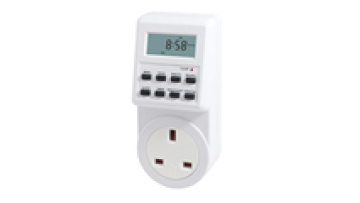 UK British Mini Electronic Timer Socket Micro LCD Digital Countdown Timer Switch Small Screen Timer.Socket1