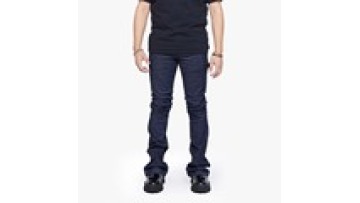Men's Jeans Classic Straight Stretch Dark Blue Business Casual Denim Pants Slim Gentleman Jeans1