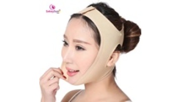 Hot Selling 2023 Adjustable V face slimming belt custom cheek lift up band for lady man skin care productsSale korean non electric v line sh1