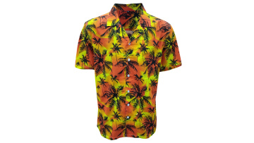 orange tree hawaiian shirt