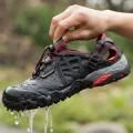 Men Outdoor Sneakers Breathable Hiking Shoes Waterproof Big Size Men Women Outdoor Climbing Sandals Men Sport Trail Water Shoes