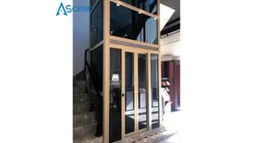 CE Certified Traction Residential Lift Small Houses Villa Home Elevators1