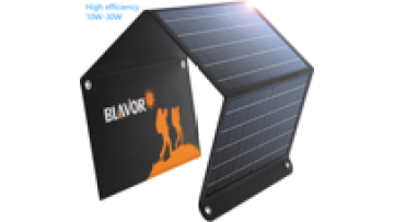 Black 21watt solar panel foldable camping 28w portable solar charger for mobile phone1