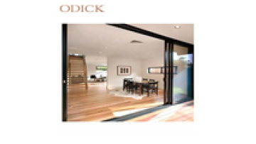 Aluminum big panel good quality foshan supplier interior exterior glass doors security sliding door1