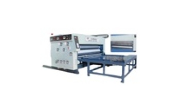 corrugated box printing machine chain feeder Model: YK1020 slotter die-cutting packing machine for making carton1