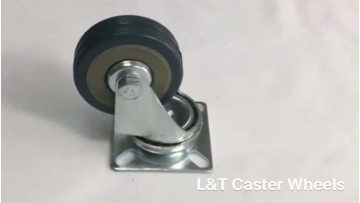 Gray PVC Swivel Caster