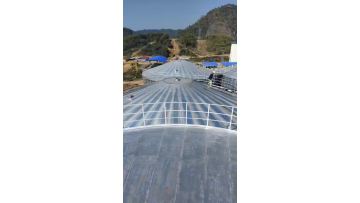 Waterproof performance test of silo roof