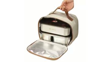 Stainless steel lunch box set