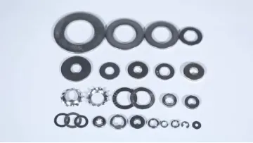 Carbons Steel HDG Structure Spring Round Lock Washers1