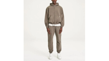 Acid Washed  Custom your own Logo Blank sun fader Hoodie and Pant suit Oversized Pocket  Cotton1