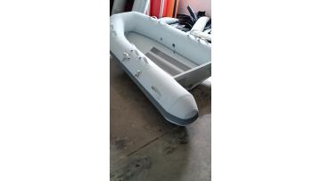 hapalon aluminum single v hull rib boat