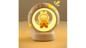 Enchanting Atmosphere Lights with Cat and Star Ornaments1