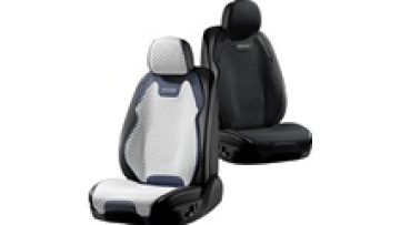 Lulu's Universal Saddle Half 2-Seat Car Seat Covers - Classic Ice Silk for ES350, Q7, Dodge1
