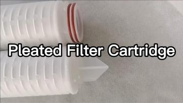Paper Pleated Filter Cartridge