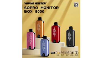 Sopro Monitor Box Vape 8000