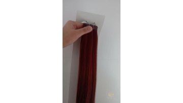 invisible pu weft hair