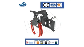 Industrial Skid Steer Log Grapple for Gehl V400, Heavy Log Lifting Performance1