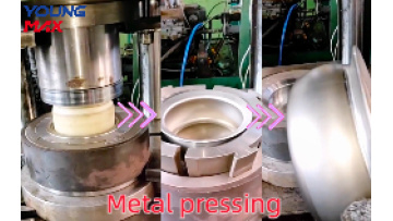 Youngmax pressing machine for cookware