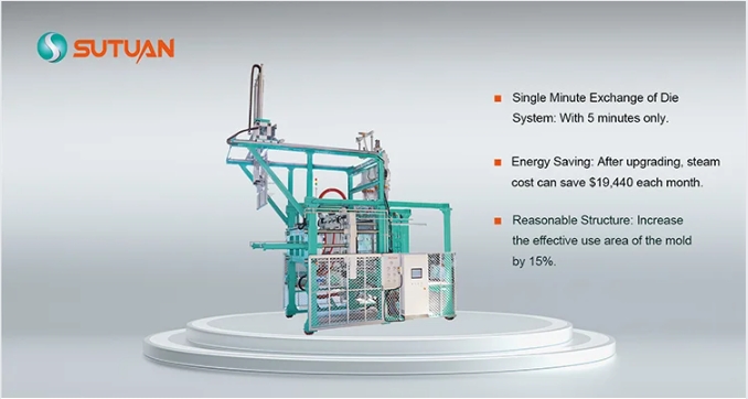 One Touch Mould Change Eps Machine