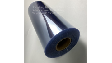 Antistatic PVC film for electronic tray