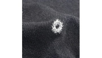 Customizable 240gsm TR Hacci Fabric 90.5%polyester 5.5%viscose 4%spandex Embroidered Knitted Fabric for Spring Garment1