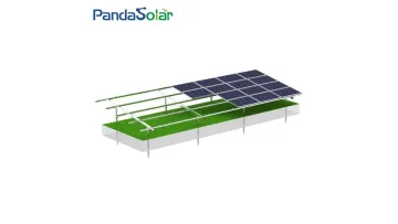 OEM Solar Panel Ground Mounting System Structures Aluminium Solar Bracket1