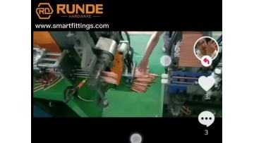 bending copper U bends for the copper Y bends