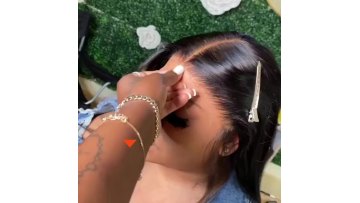 He Transparent Swiss Lace Front Wigs Human Hair 360 Lace Frontal Wig Straight Brazilian Virgin Hair Glueless Full HD Lace Wig1