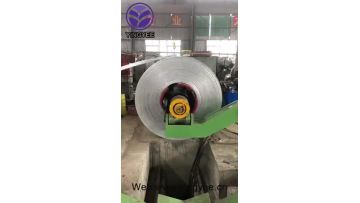 Simple slitter production line