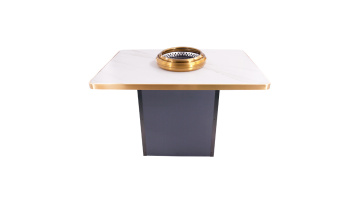 Japanese barbecue table in a commercial restaurant