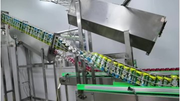Canned food industry use empty tin can or aluminum can depalletizing machine1