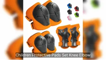 Children Protective Pads Set Knee Elbow Wrist Guards for Scooter Skating1