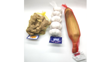 Garlic packaging mesh bag
