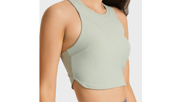 Rib Women Yoga Bra