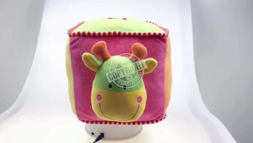 Plush Cow Soft Dice