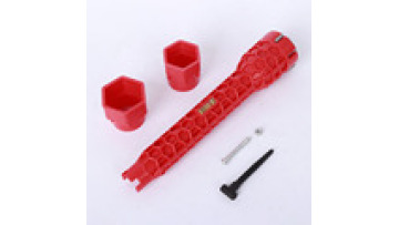 8-in-1 Sink Spanner Plumbing Bathroom Plumbing Faucet Removal Wrench Angle Valve Pipe Repair Tool Set1